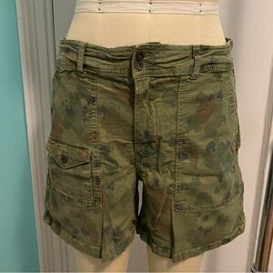 Anthropologie Pilcro Wanderer Camo Cargo Shorts 30/10